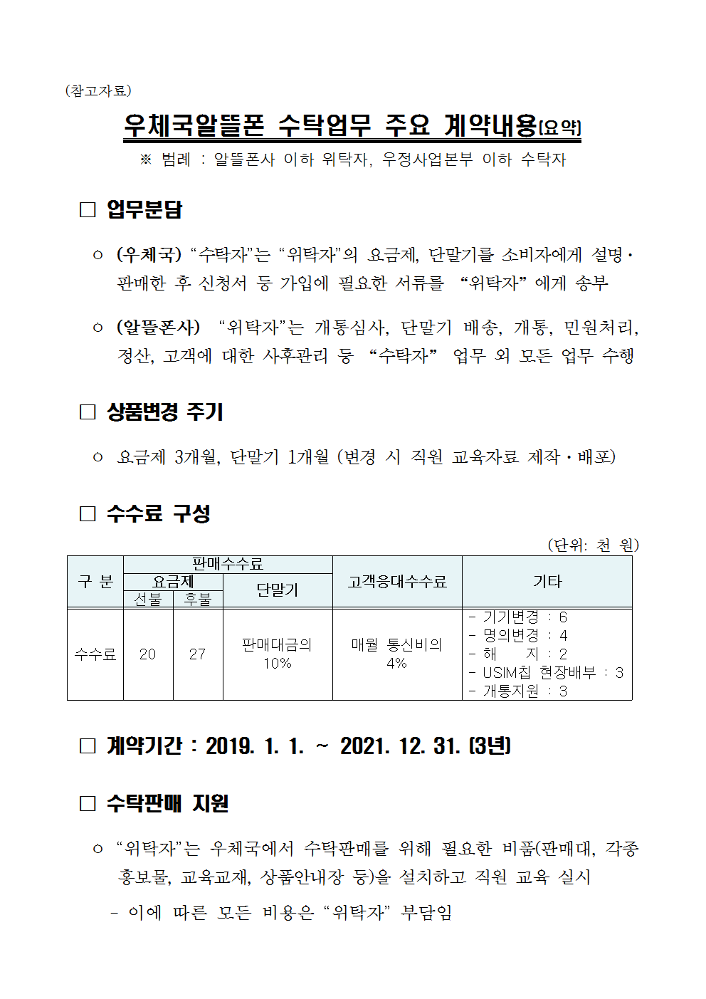 우정사업본부 공고 제2018-62호(2018년 우체국알뜰폰 위탁판매업체 선정계획)010.png